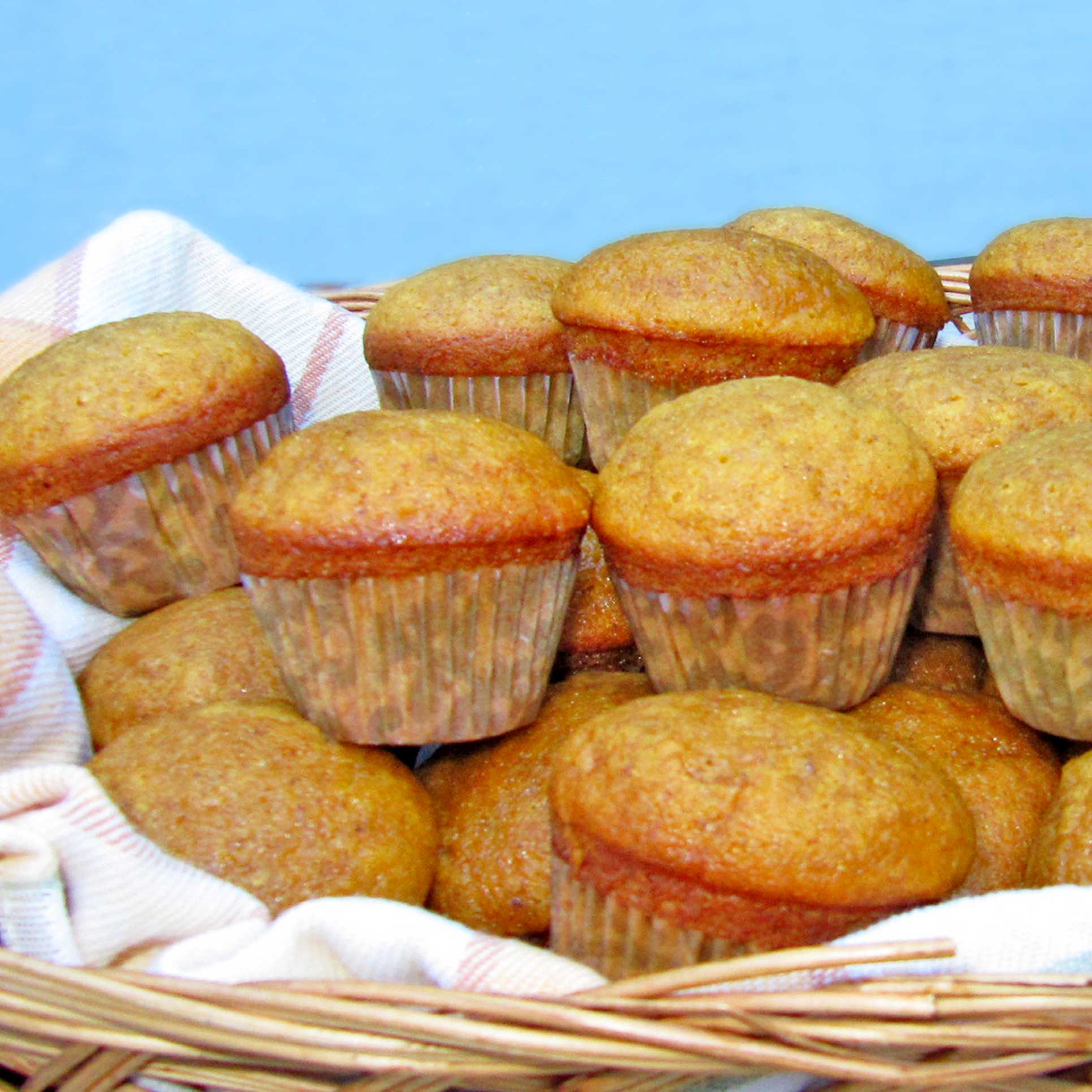 Spiced Pumpkin Mini Muffins
