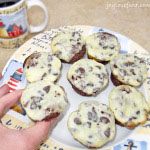 Black Bottom Banana Mini Cupcakes