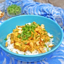 Chicken Curry with Cashews