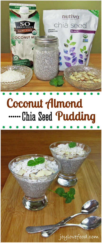 Coconut Almond Chia Seed Pudding
