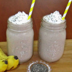 Chocolate Banana Chia Seed Smoothies