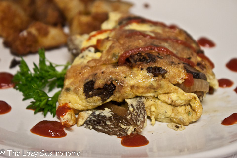 week17 - Morel Mushroom Omelet