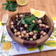 Two Bean Salad with Garlic Lemon Vinaigrette