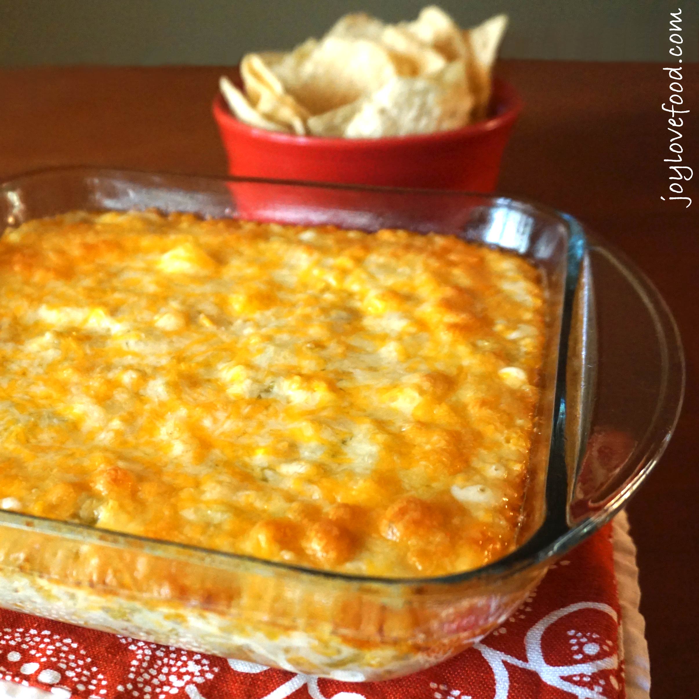 Hot Cheesy Mexican Corn Dip Joy Love Food