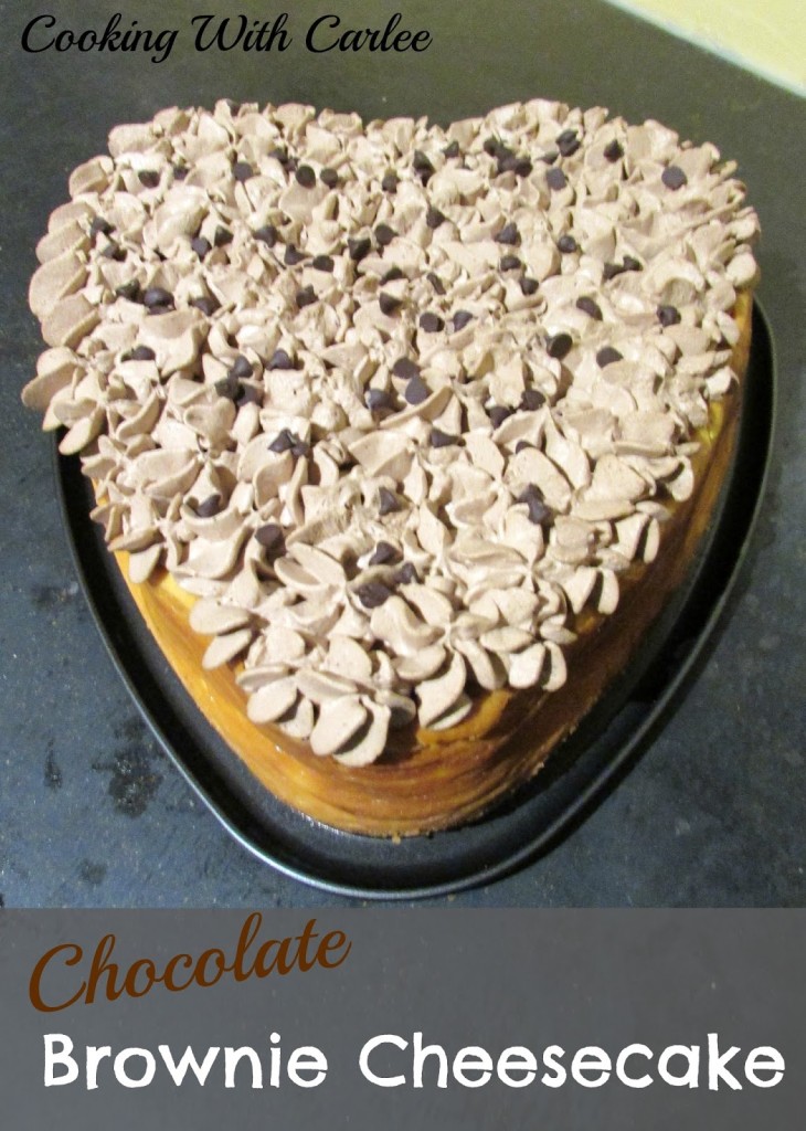 week 62-Chocolate Brownie Cheesecake
