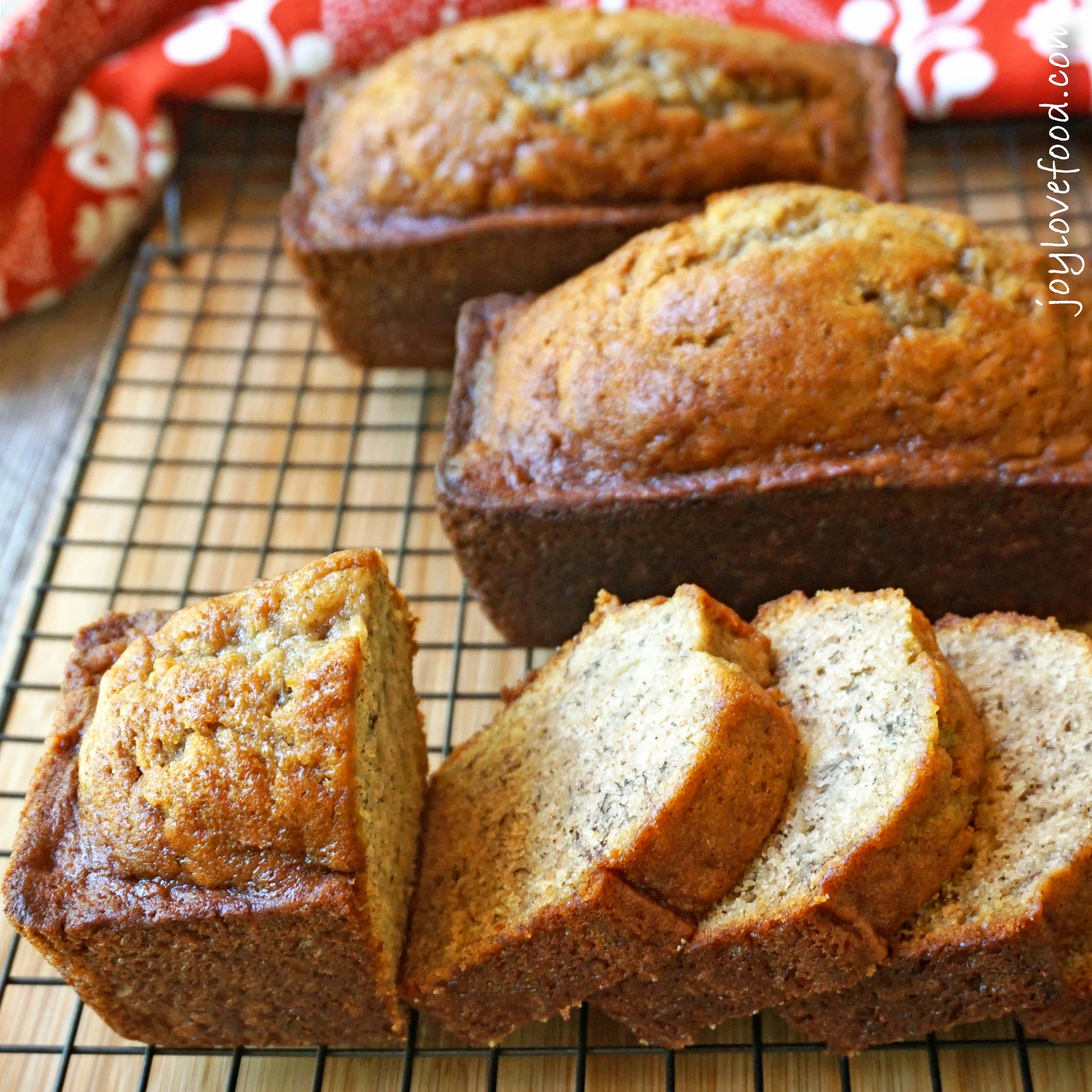 Image result for banana bread loaves