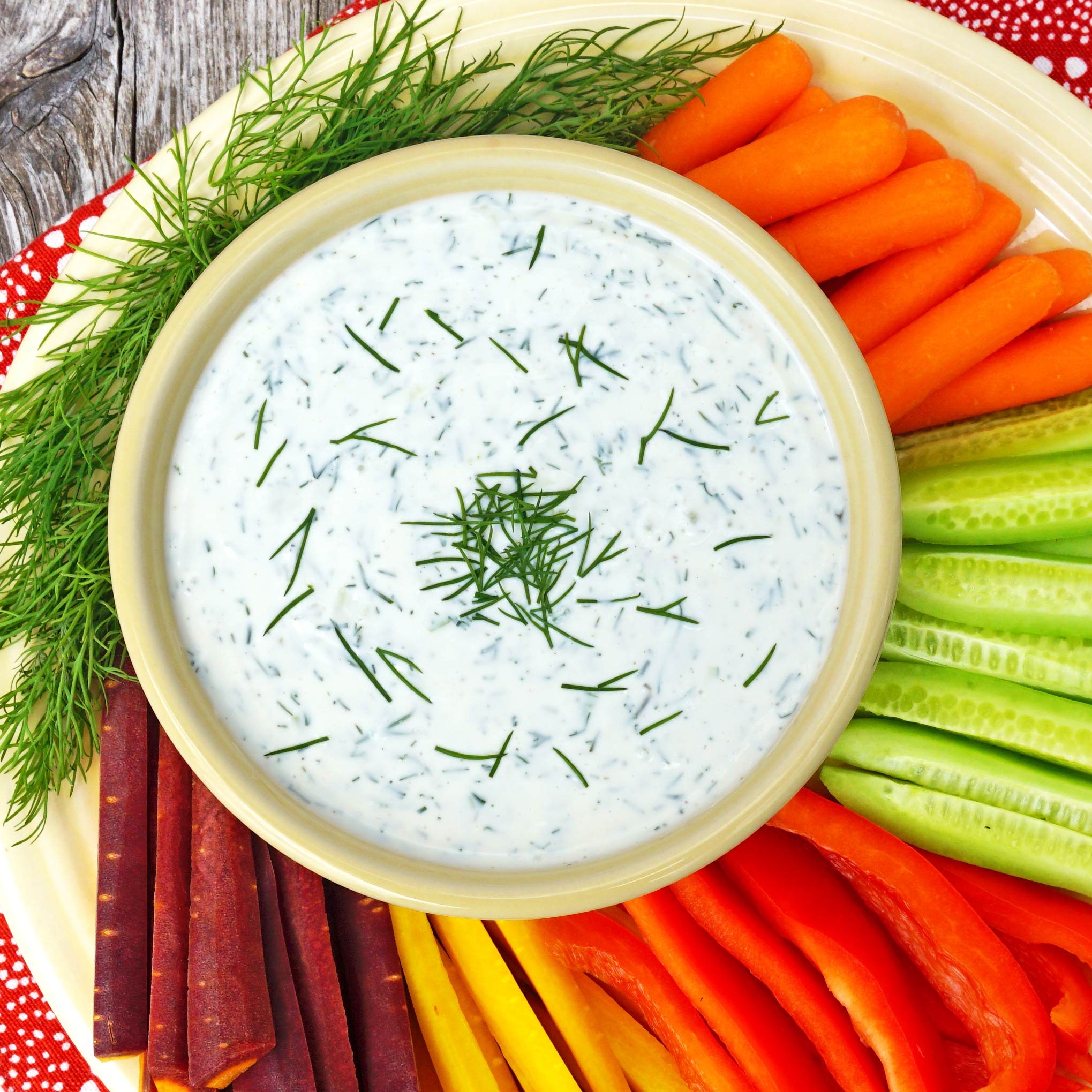 Creamy Dill Dip Joy Love Food