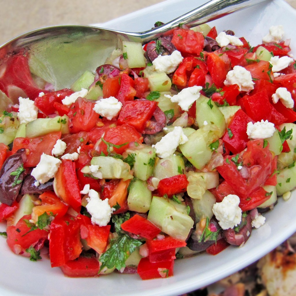 Chopped Greek Salad – Joy Love Food