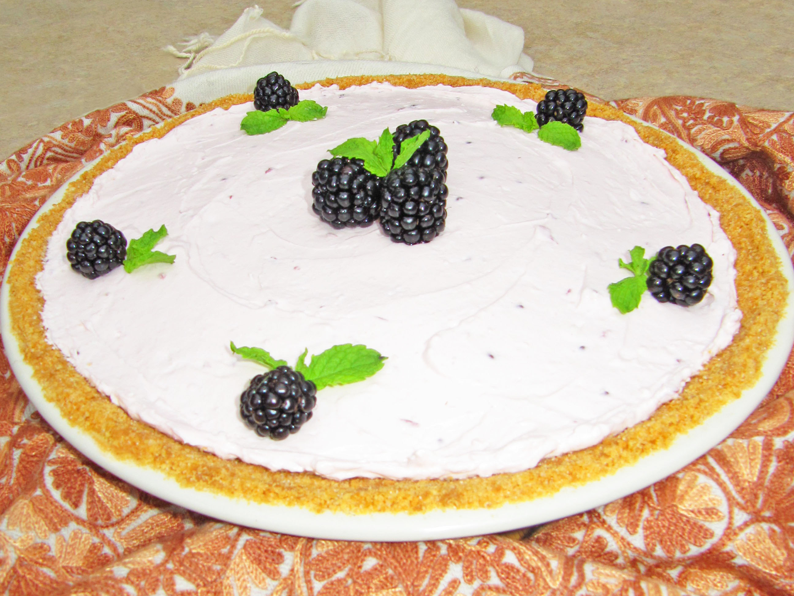 No Bake Blackberry Cheesecake Joy Love Food