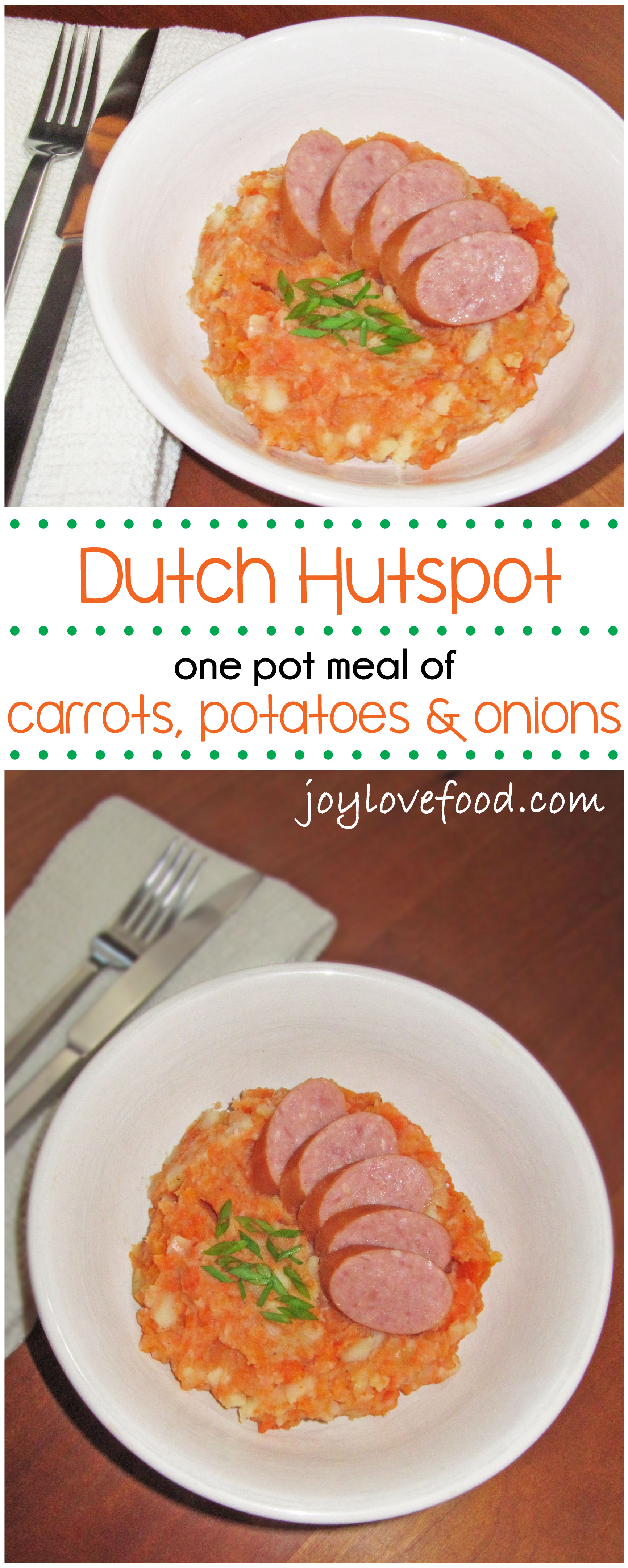 How to Make Hutspot: Dutch Recipe for Carrot, Onion and Potato Recipe 