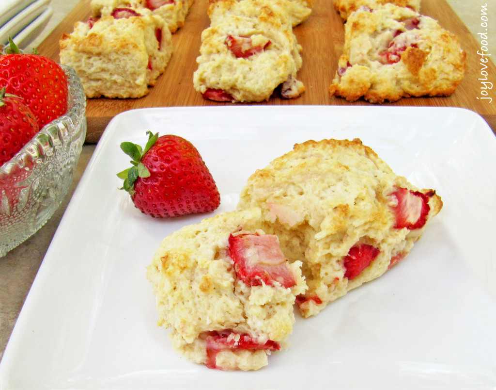 Strawberry Shortcake Scones