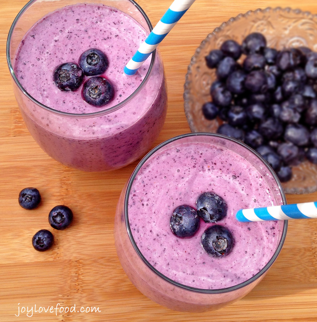 Blueberry Ginger Smoothies