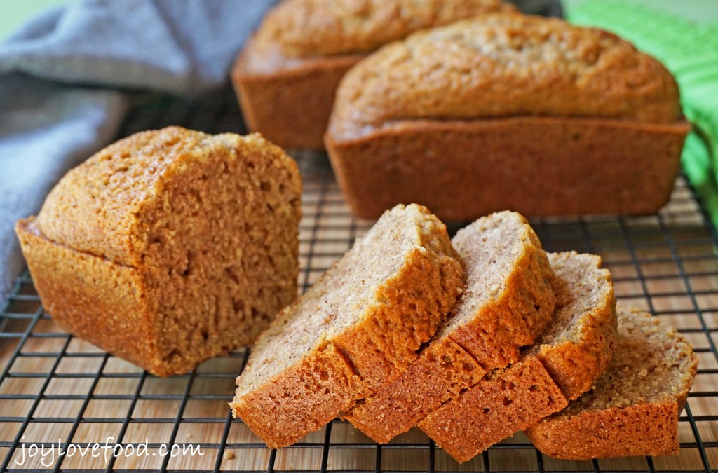 Spiced Zucchini Bread Mini Loaves