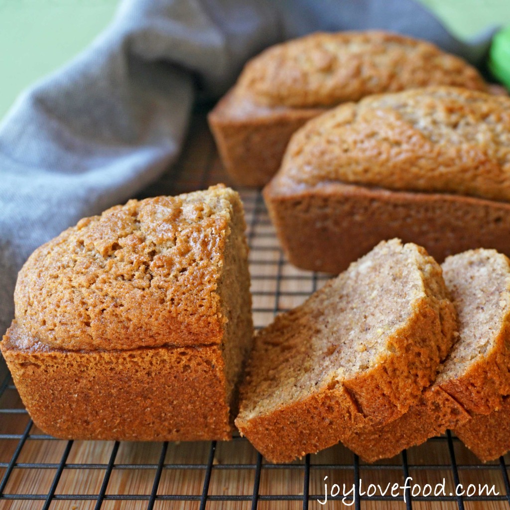 Spiced Zucchini Bread Mini Loaves