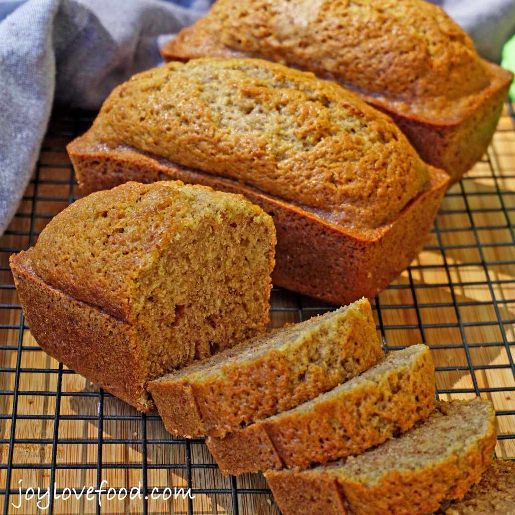 Spiced Zucchini Bread Mini Loaves