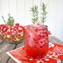 Sparkling Pomegranate Punch - Joy Love Food