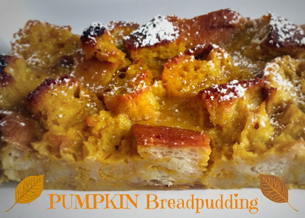 week38-pumpkin bread pudding
