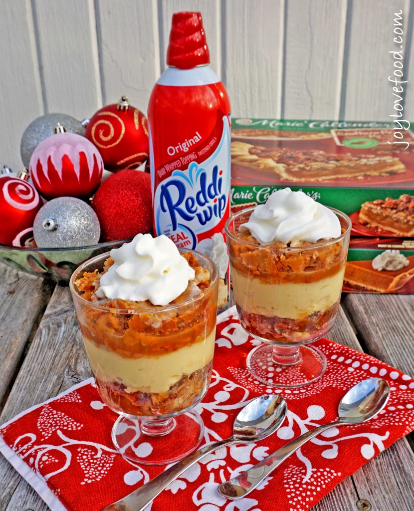 Pumpkin and Pecan Pie Trifles