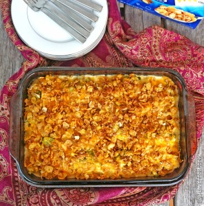 Cheesy Chicken, Broccoli and Rice Casserole - Joy Love Food